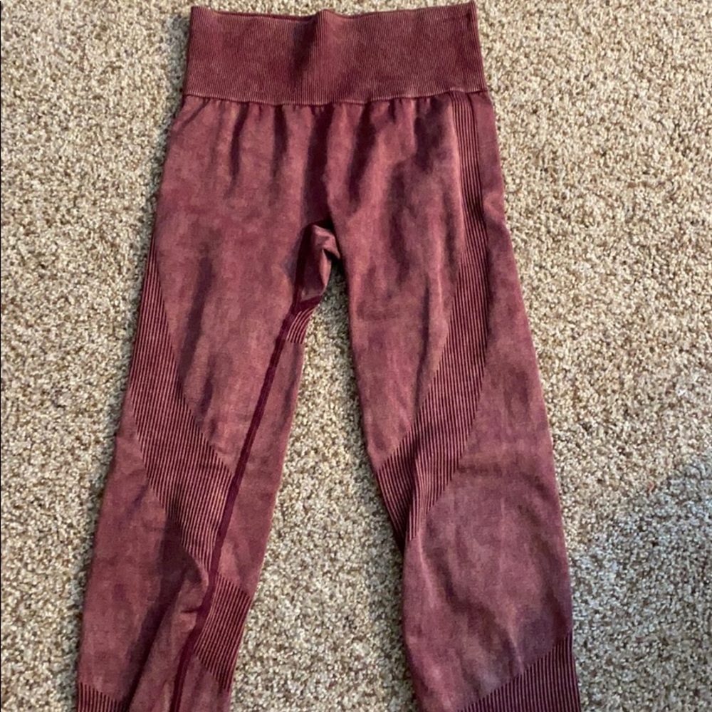 victoria secret pink seamless leggings